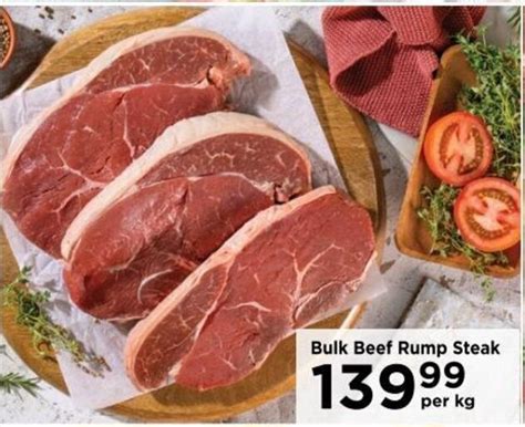 Bulk Beef Rump Steak Offer At Food Lover S Market