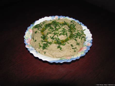 Дип из баклажан и тхины - мутабаль — Блог Милы