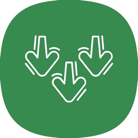 decrease  curve icon  vector art  vecteezy