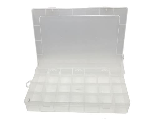 Large clear container box