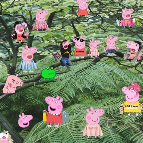OMG😱 | Peppa pig aussie, Peppa pig hang up meme, Wild