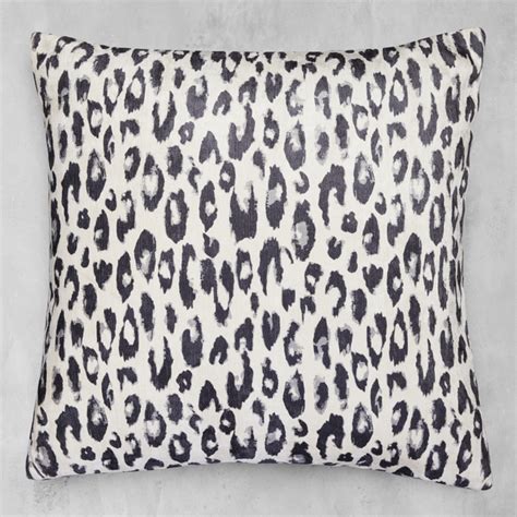 Nikki Chu Savannah Pillow 24 Black Zgallerie
