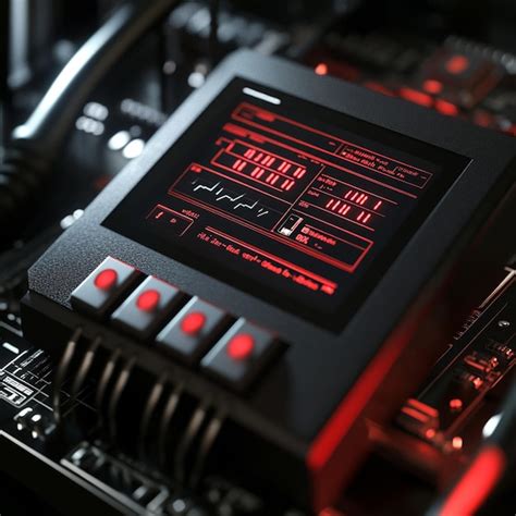 A detailed image of a digital voltage detector displaying voltage ...