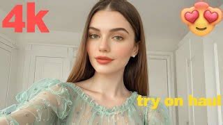 K Wet Vs Dry Micro Bikini Transparent Try On Haul See Through Lingerie Try On Haul Tina