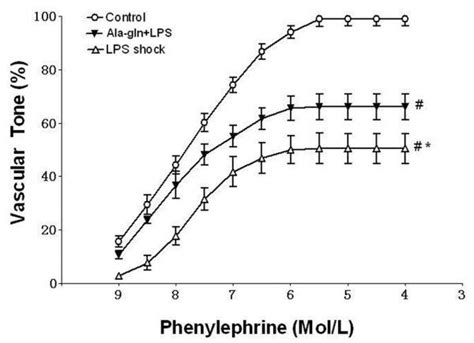 The Concentration Response Curves Of Phenylephrine Pe In Aortic Rings