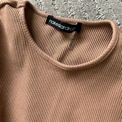 Naked Wardrobe Ribbed Top Never Worn Excellent Depop