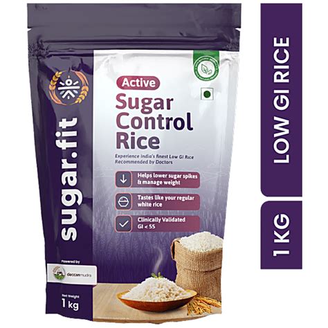 Buy Sugar Fit Active Sugar Control Rice Online At Best Price Of Rs 180 18 Bigbasket