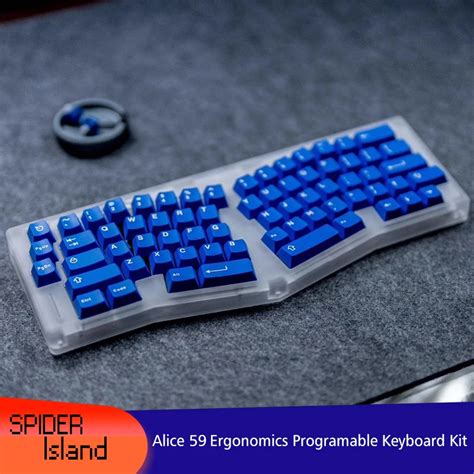 Alice Kit De Teclado Mec Nico Sem Keycap Ergonomia Via Program Rgb Jogo Program Vel Hot