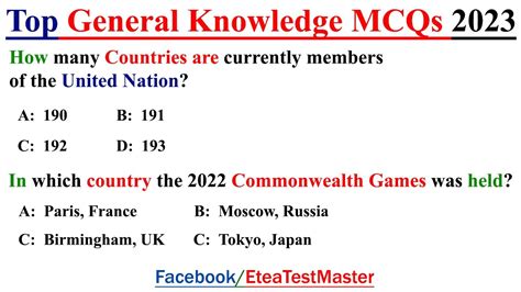 Top Most Repeated General Knowledge Mcqs L Kppsc Fpsc Ppsc L Etea