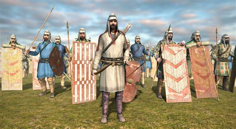 Perzijski ratnik (5. stoljeće pr. Kr.) - 3D scene - Mozaik digitalno ...