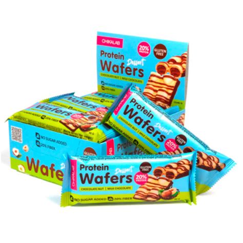Chicalab Protein Wafers 40g - BodyVision e-shop