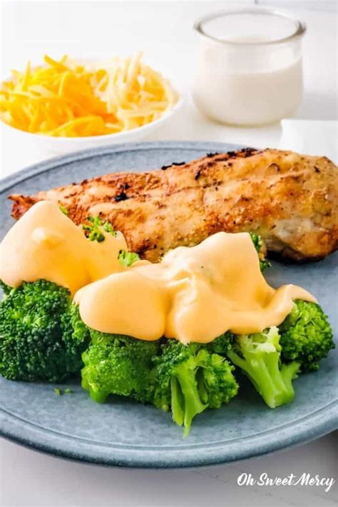 Easy Low Carb Cheese Sauce No Thickeners Thm S Oh Sweet Mercy