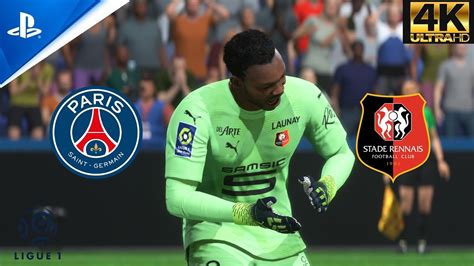 FIFA 23 PSG VS STADE RENNAIS FC KARIÉRA LIGUE 1 ČASŤ 5 PS5 4K