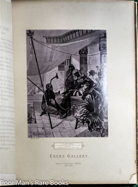 THE EBERS GALLERY - A COLLECTION OF PAINTINGS ILLUSTRATING THE ROMANCES ...