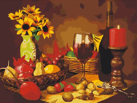 Картина По Номерам. Art Craft "Фруктовый Ужин" 40х50 См 12139-AC ...