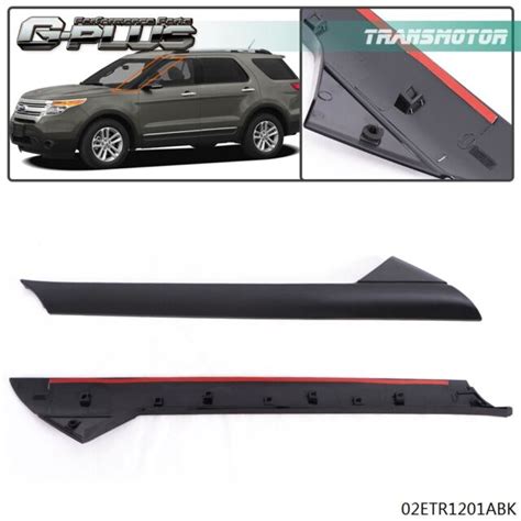 Windshield Molding Pillar Trim Moulding Left And Right Set For Ford Explorer 11 19 Ebay