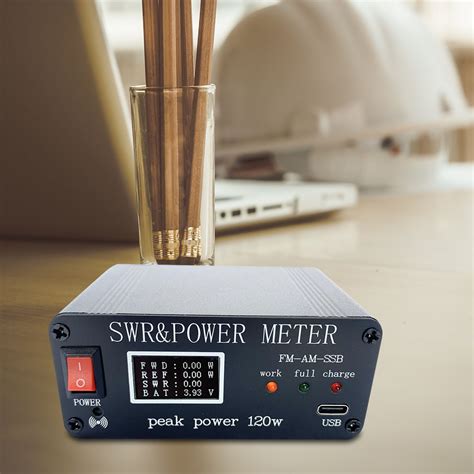 120w Mini Power And Swr Meter Usb Charging
