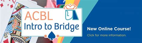 American Contract Bridge League – ACBL | Your Best Partner in Bridge