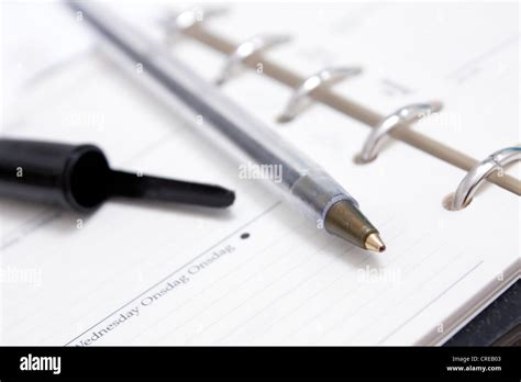 Agenda Stock Photo - Alamy