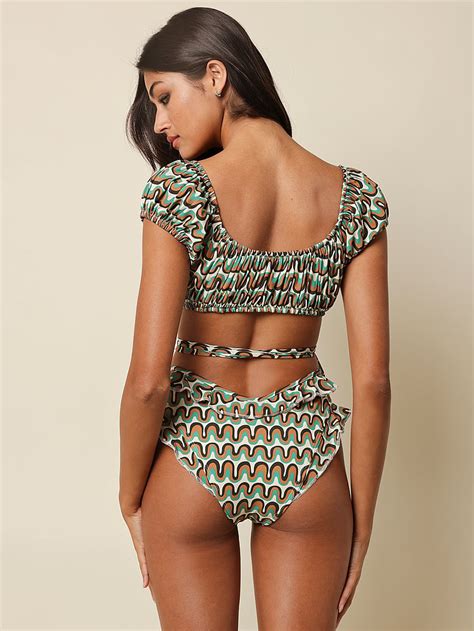 Buy Bandita Bikini Top Groovy Order Bikini Top Online Victoria S Secret Us