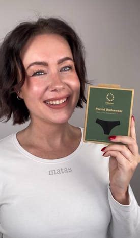 Køb Menstruationstrusser Bikini Moderat Kraftig Sort XXS fra AllMatters Matas
