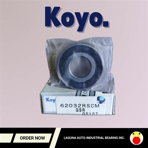 KOYO Deep Groove Ball Bearing 6203 2RS CM Lazada PH