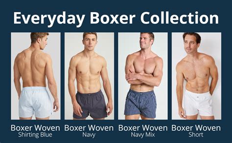 Jockey Everyday Boxer Woven Baumwoll Boxershorts Herren Im Er Pack