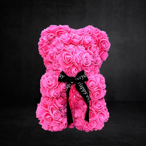 Rose Teddy Bear Junandus