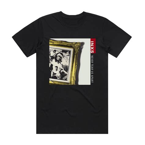 INXS Never Tear Us Apart Album Cover T-Shirt Black – ALBUM COVER T-SHIRTS