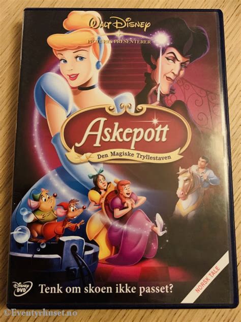 Disney Dvd Askepott Den Magiske Tryllestaven 2006 Eventyrhuset