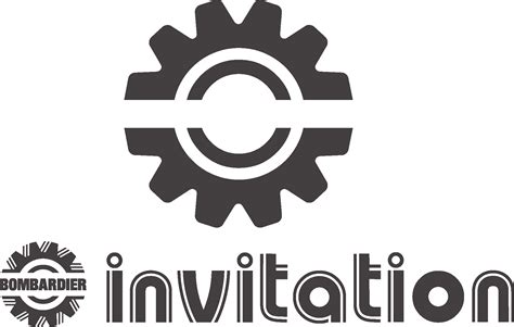 Bombardier Invitation Logo Vector Ai Png Svg Eps Free Download