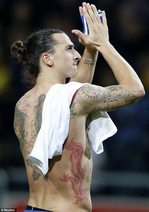 Time For Another Zlat Tatt Sportsmail Breaks The Ibrahimovic Code