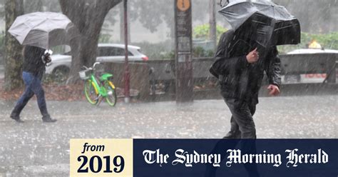 Sydney Weather Flash Flooding In City As Western Sydney Stays Dry