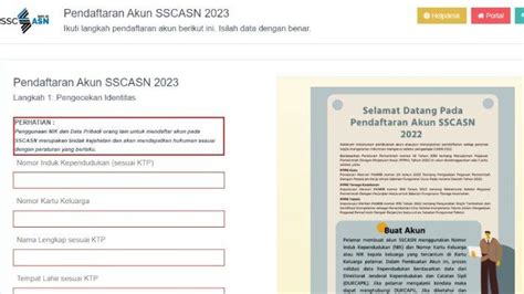 Link Pendaftaran CPNS Dan PPPK 2023 Di Portal SSCASN BKN TribunNews