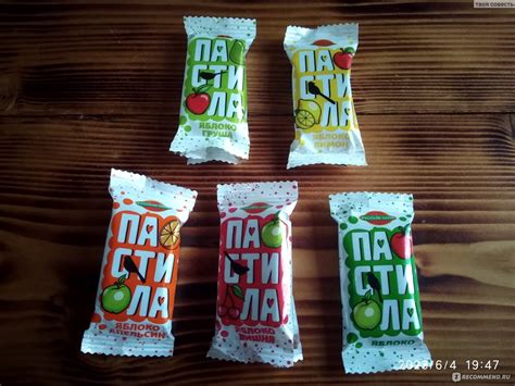 Пастила без сахара фруктовая натуральная Пастила "Русское Село ...