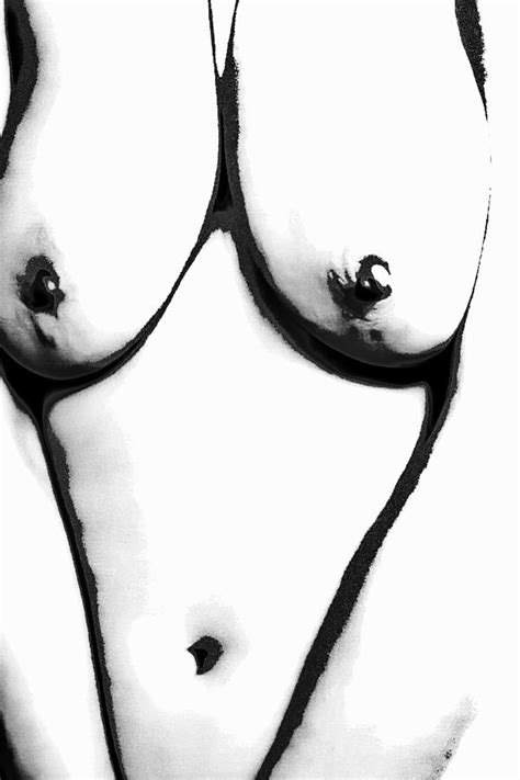 High Contrast Nude Photograph By David Patterson