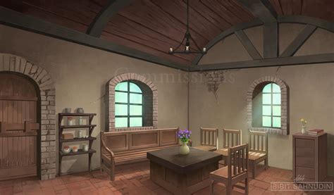 medieval living room by threeanglework on DeviantArt