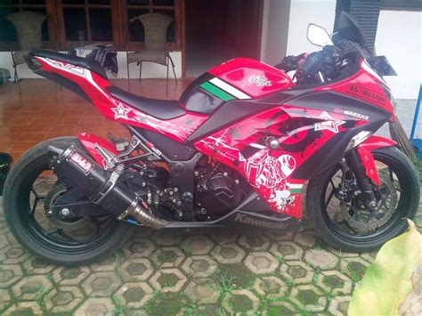 40 Cara Modifikasi Ninja 250 Fi Merah Inspirasi Terpopuler