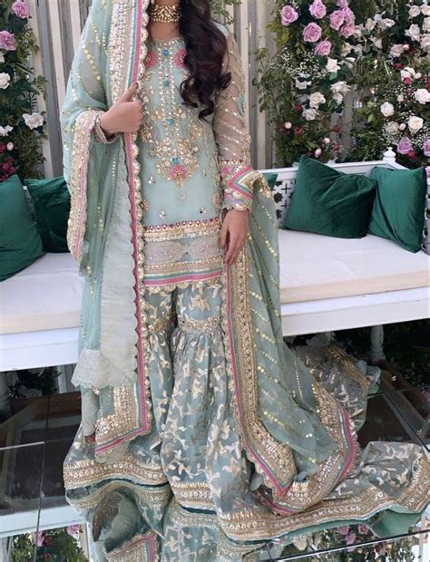 Latest Formal Wedding Bridal Sharara Designs 2023 Collection Artofit