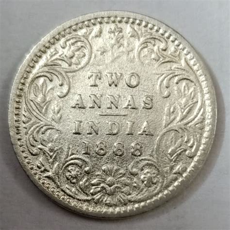 Queen Victoria Qv Two Anna Coin Bidcurios