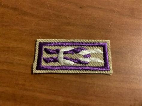 Bsa Vintage International Scouters Award Square Knot Award Patch