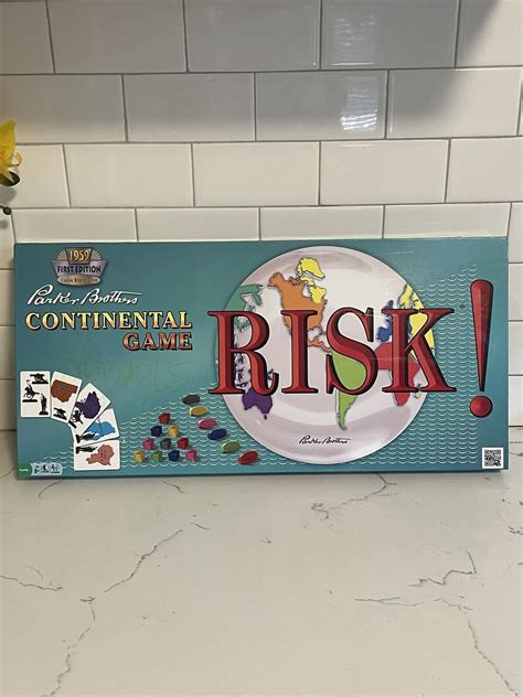 Parker Brothers 1959 Reproductive Risk Continental Board Game New Open Box Ebay