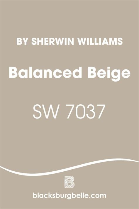 Sherwin Williams Balanced Beige Sw 7037 Paint Color Review