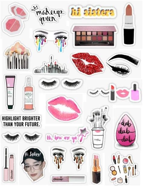 Gorgeous Makeup Stickers