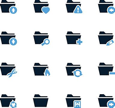 Folder Icon Set Search Update Icon Vector Search Update Icon Png And