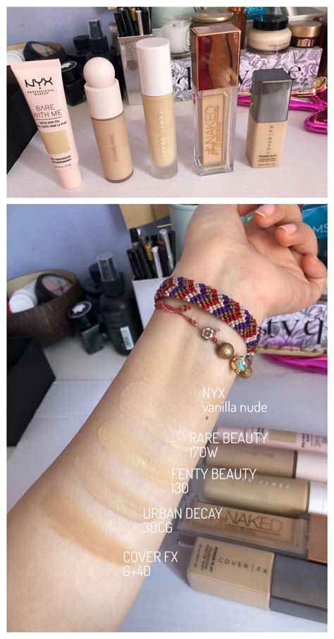 Rare Beauty W And Comparison Swatches R Olivemua