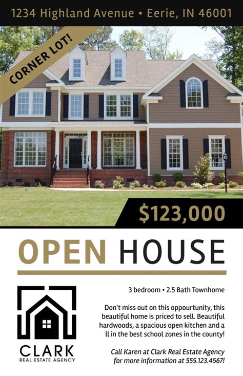 Free Open House Flyer Templates Web Choose From Our Wide Array Of