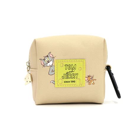 トムとジェリー ミニポーチひょっこりワッペン Tom And Jerry Official Online Store