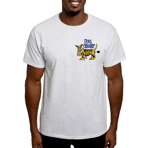 Poo Shooter Mens Value T Shirt Poo Shooter Ash Grey T Shirt Cafepress