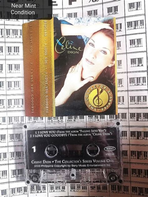 Celine Dion The Collector S Series Cassette I Love You Cassette Tape